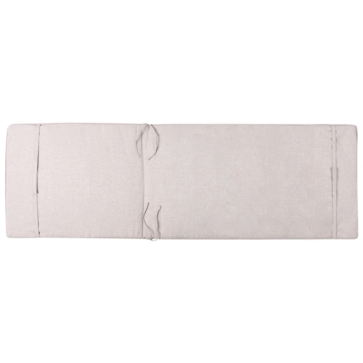 Leżak ogrodowy VOLTERRA Metal Beżowy