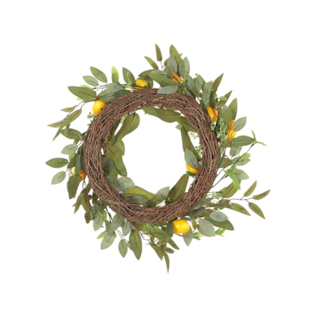 Wieniec dekoracyjny 50 cm zielony LENRUN