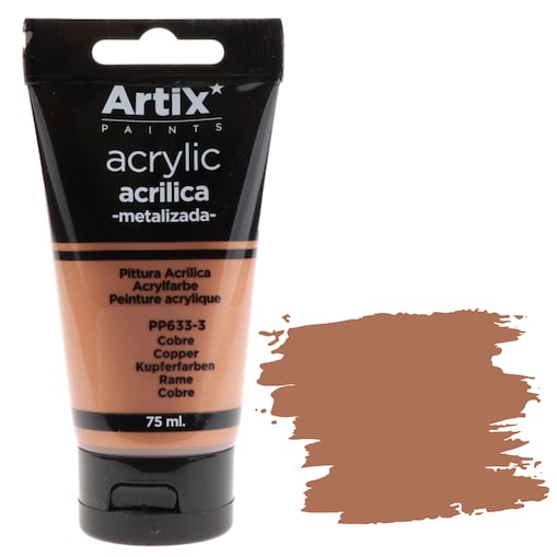 farba akrylowa artix pp633-3 copper 75ml