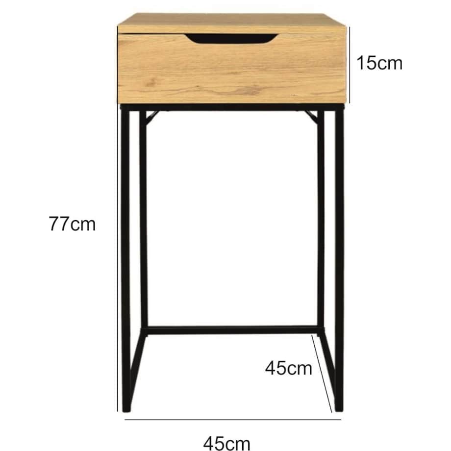 Szafka nocna/ toaletka Leyla dąb