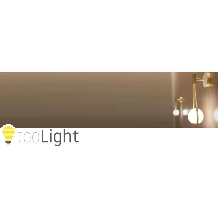 Lampa Ścienna Kinkiet Szklany Kula Mleczna Gold