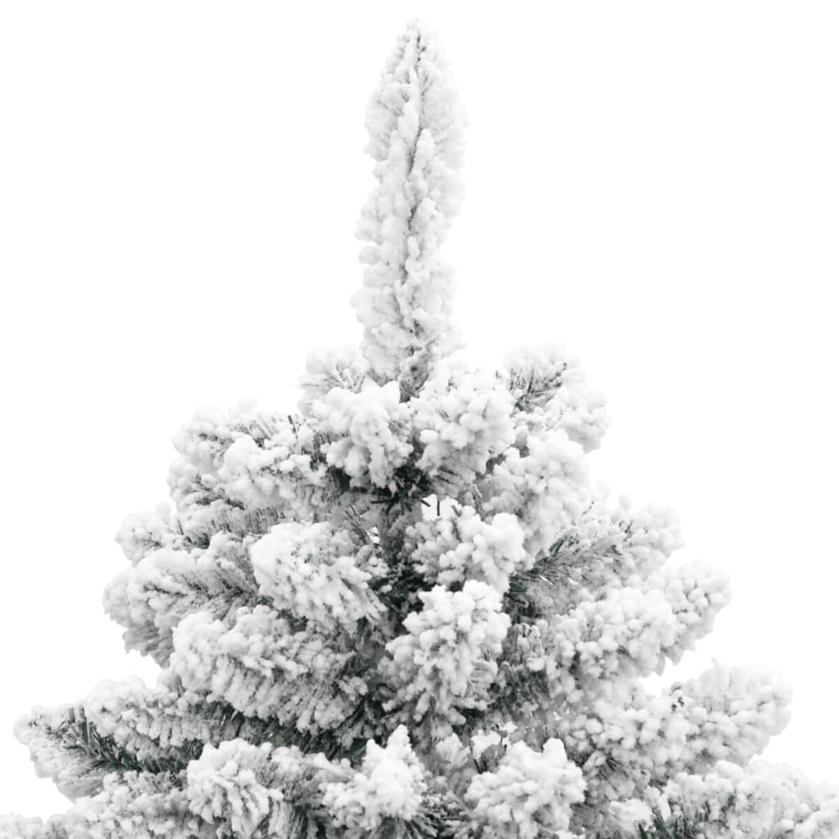 vidaXL Sztuczna choinka zawiasowa, ośnieżona, 120 cm