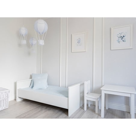 Balon dekoracyjny błękitny mały