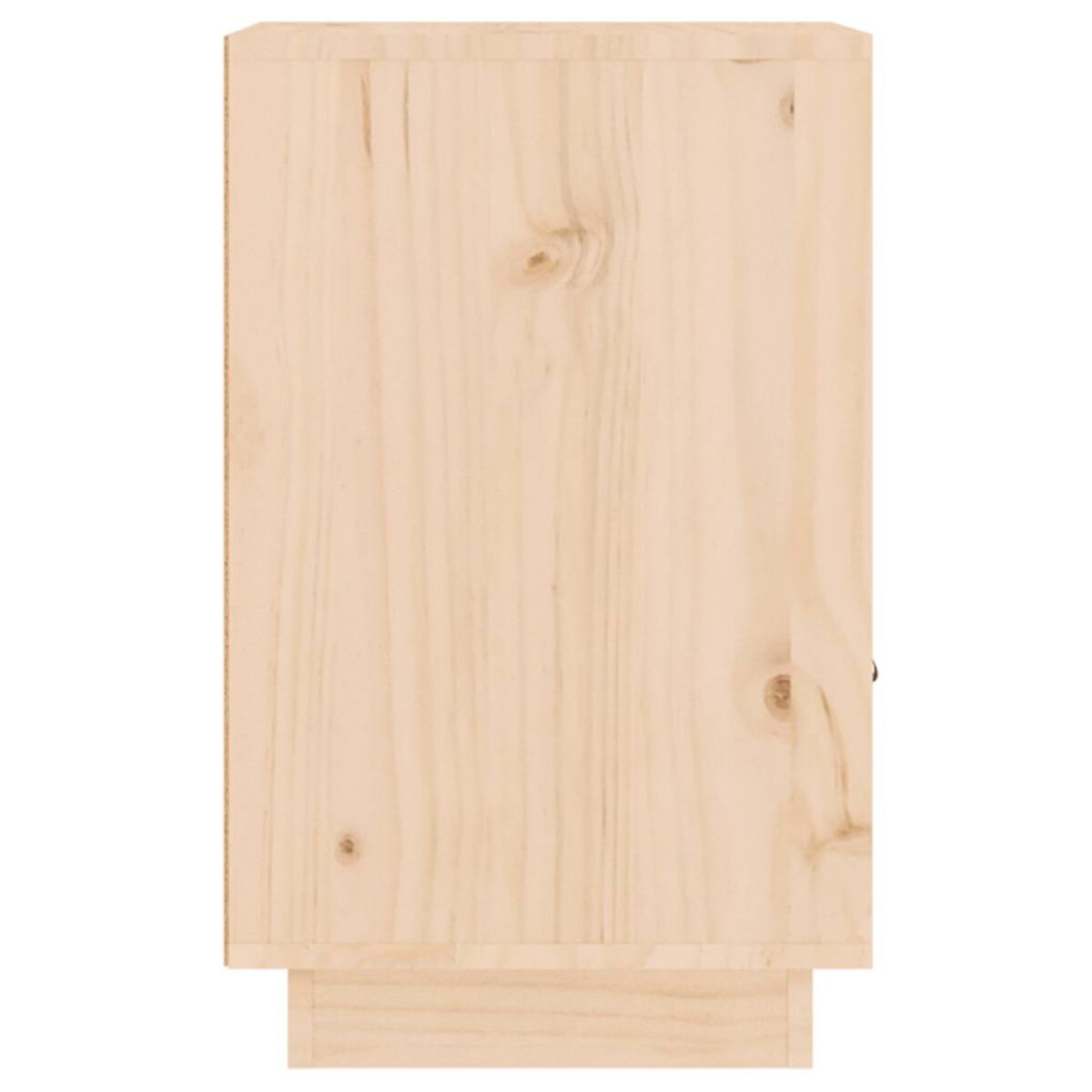 vidaXL Szafki nocne, 2 szt., 40x34x55 cm, lite drewno sosnowe