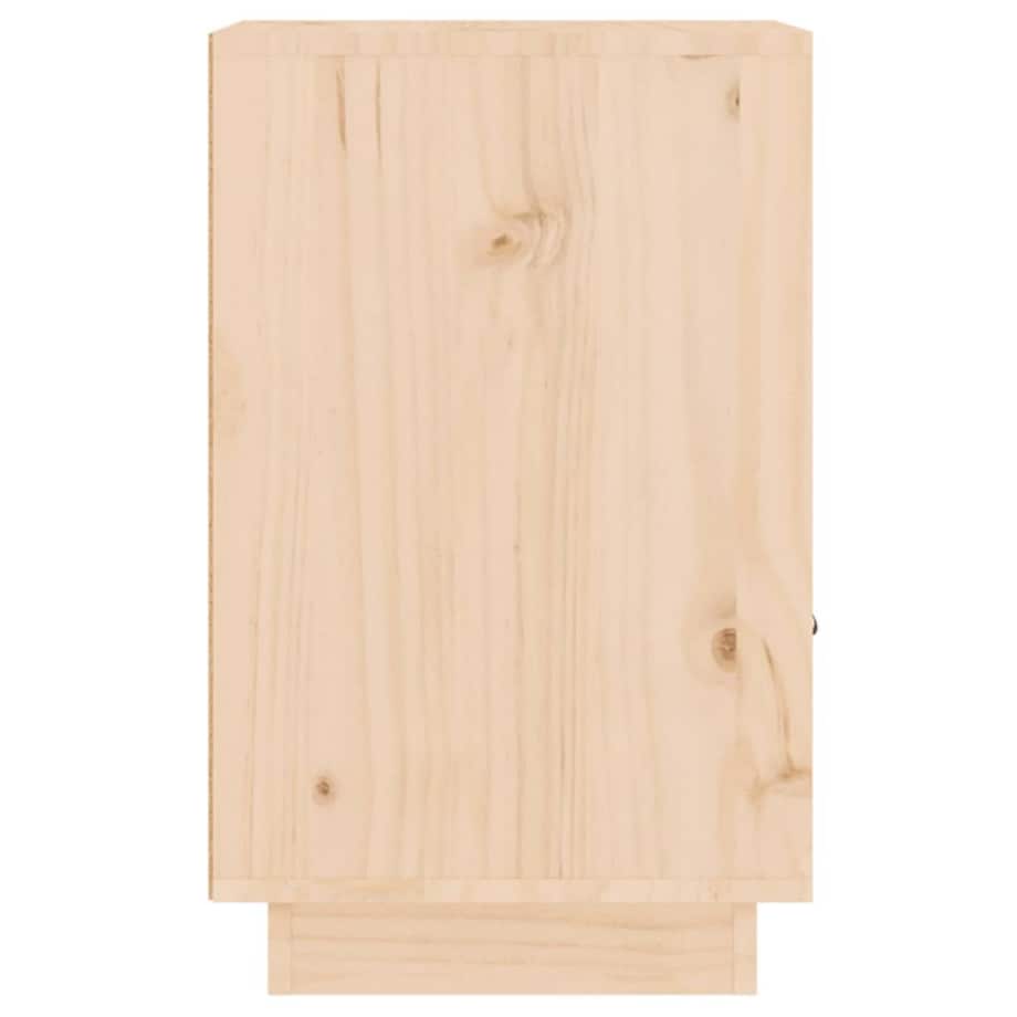 vidaXL Szafki nocne, 2 szt., 40x34x55 cm, lite drewno sosnowe