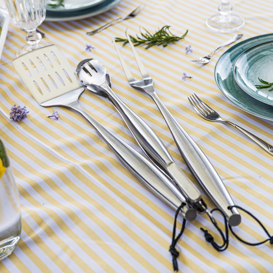 Zestaw przyborów do grilla, 3 elementy, Narzędzia do grillowania, KLAUSBERG