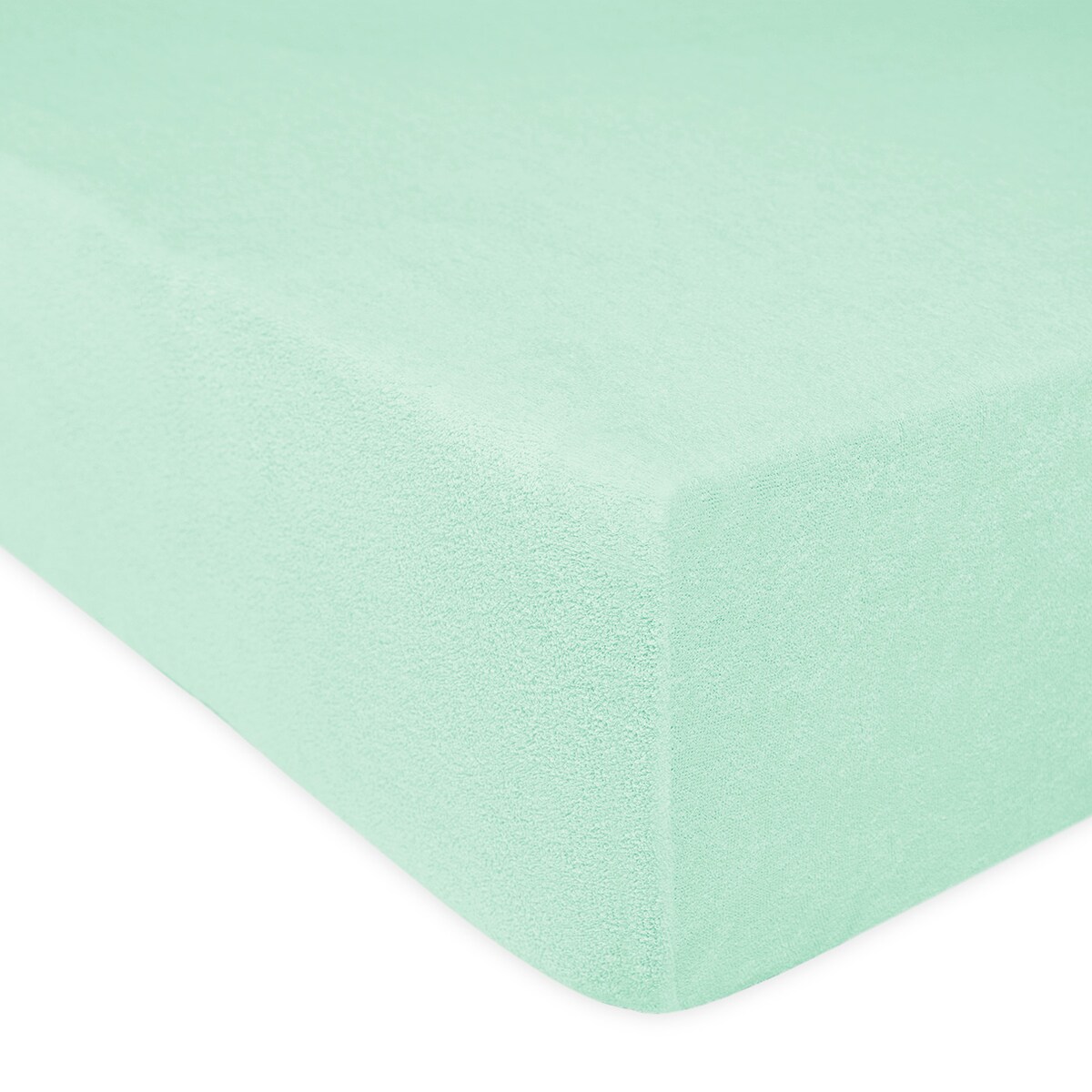 Prześcieradło frotte z gumką 200x220 kolor morski