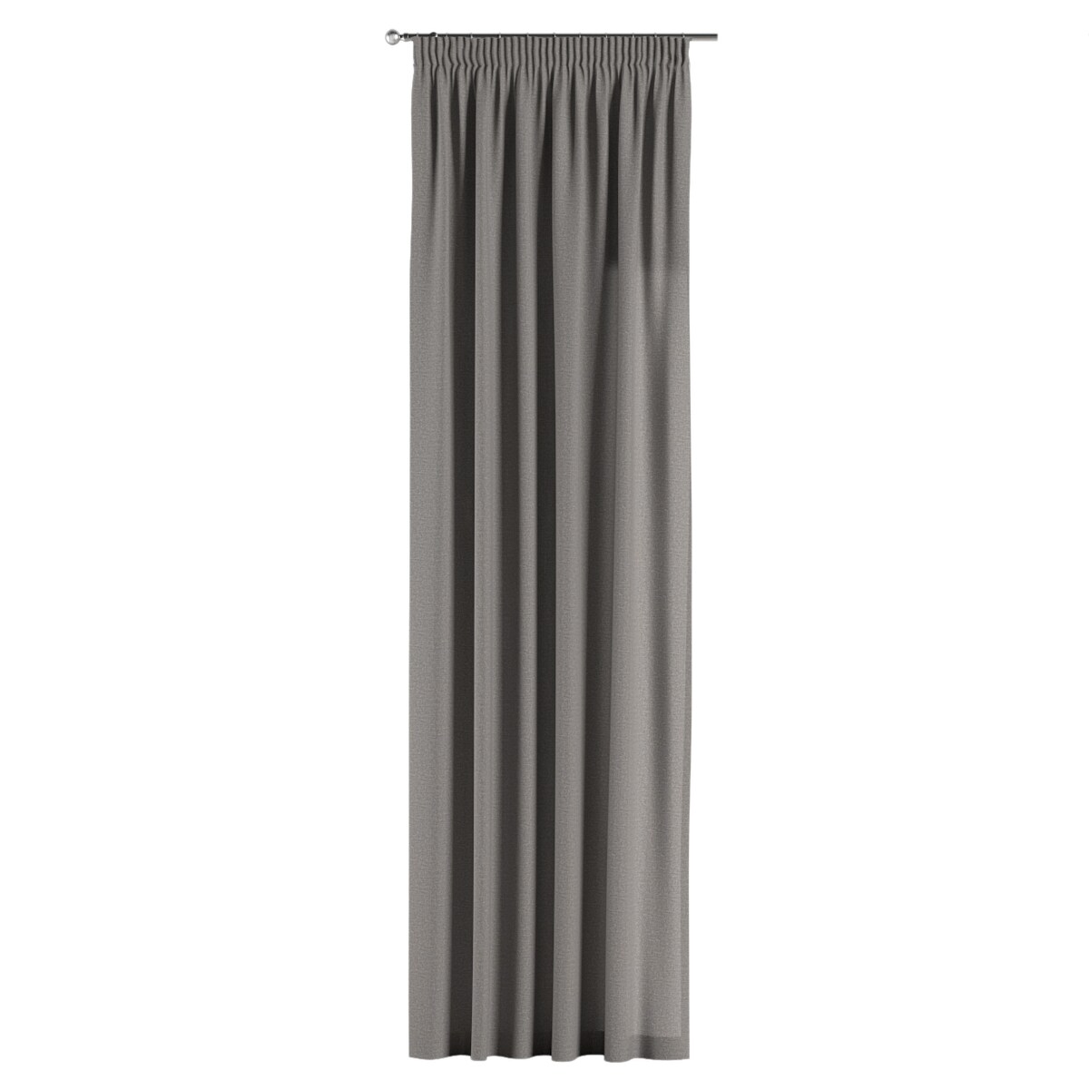 Zasłona na taśmie marszczącej 1 szt. 130x260 szary