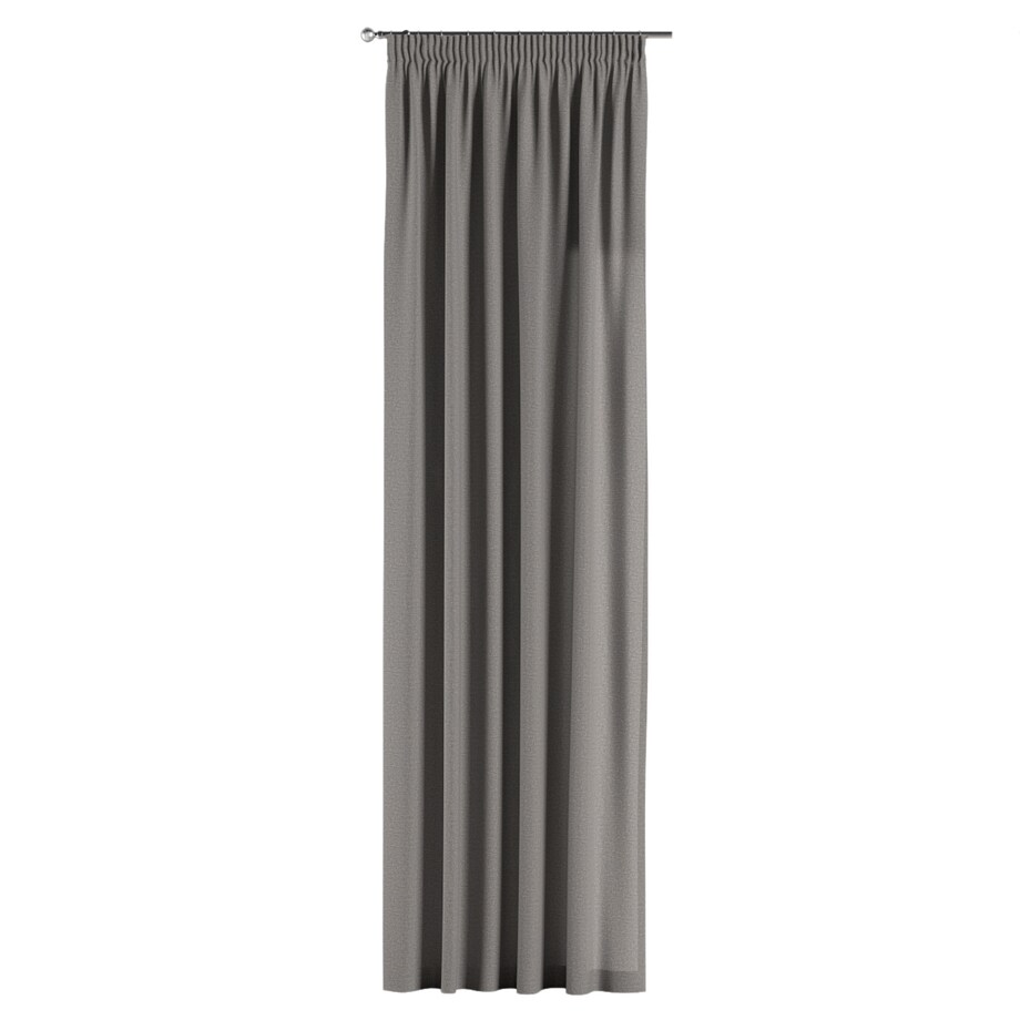 Zasłona na taśmie marszczącej 1 szt. 130x260 szary