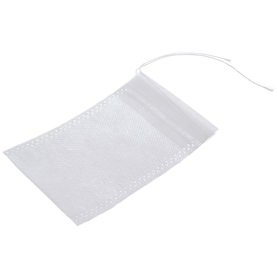 Torebki do Zaparzania Herbaty Ziół 50 szt Tekstylne Zaparzacze materiałowe