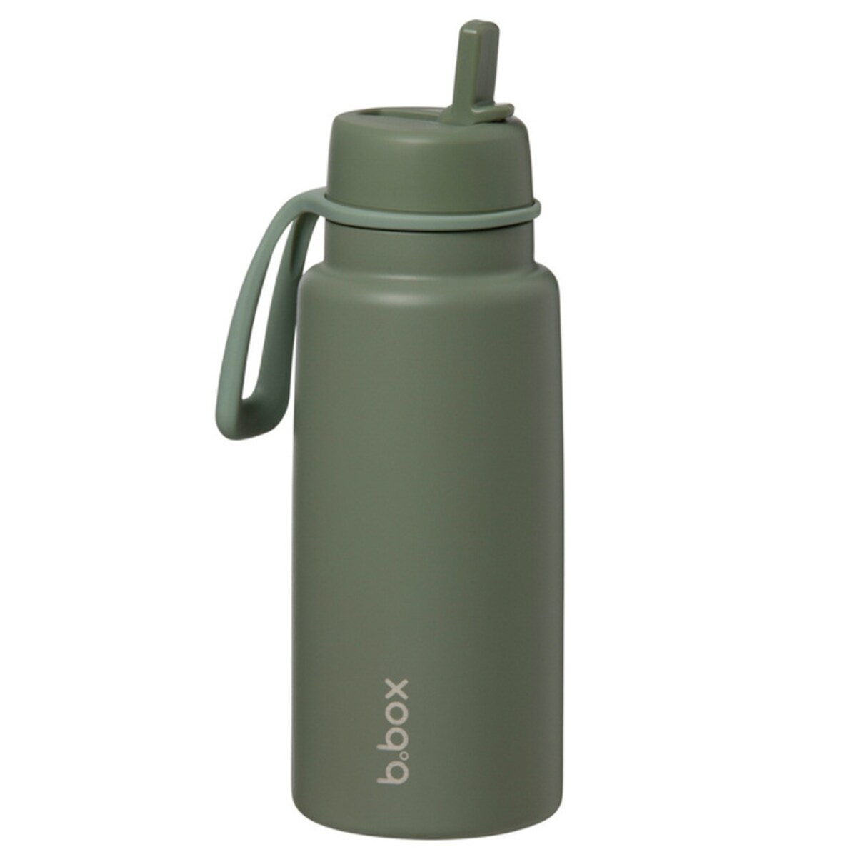 Butelka termiczna ze składanym ustnikiem – termos dla dzieci i dorosłych 1l Olive b.box