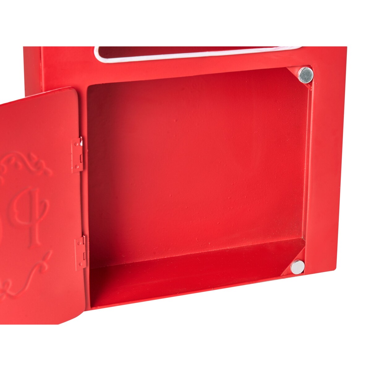 Skrzynka na listy świąteczna ESPOO 30 cm Czerwony