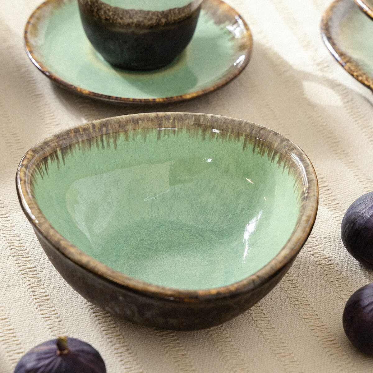 Konsimo PRIMA Miska 6 szt., szałwiowy