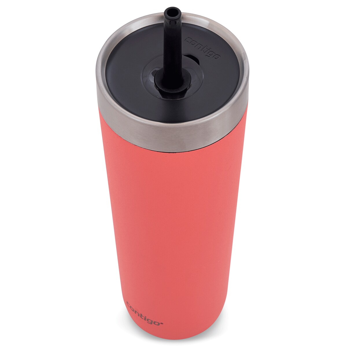 Kubek termiczny ze słomką Luxe Tumbler 720ml - Coral