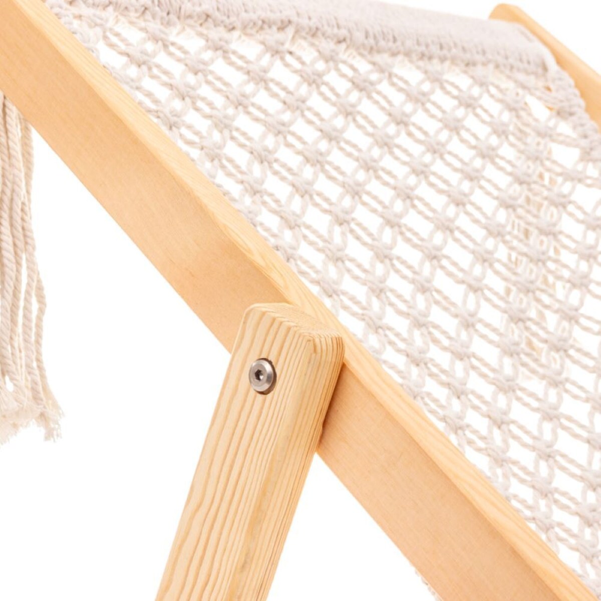 PLECIONY LEŻAK OGRODOWY W STYLU BOHO HILI