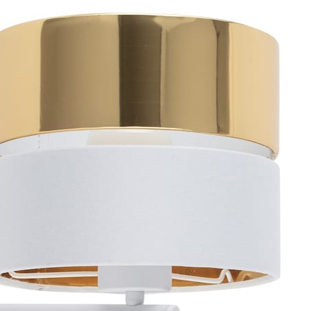 Podwójny kinkiet do czytania glamour Hilton 5361 TK Lighting biały złoty