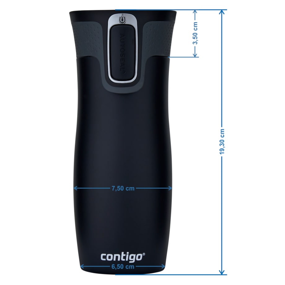 Kubek termiczny Contigo West Loop 2.0 470 ml - Warszawa - czarny