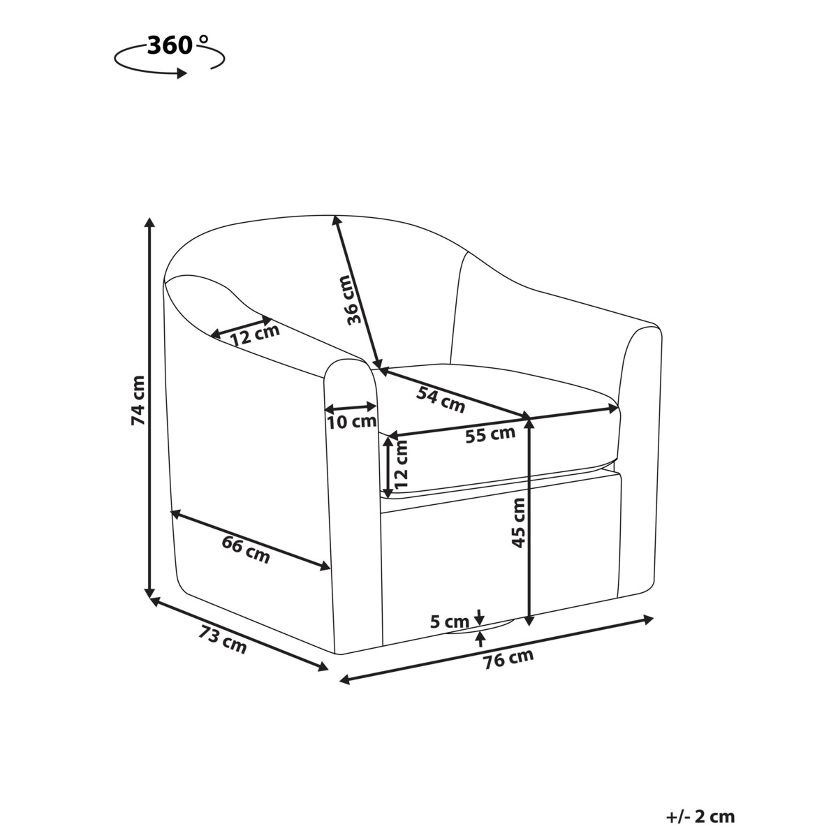 Fotel obrotowy MAGNOR Zielony