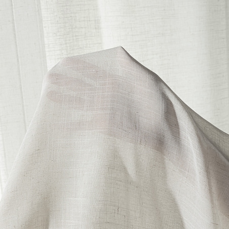 Zasłona na kanale z grzywką 1 szt. 130x260 beżowy