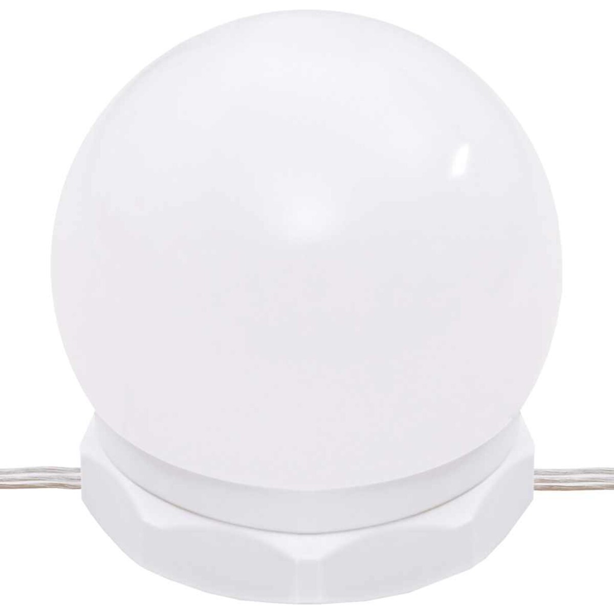 vidaXL Szafka z lustrem i oświetleniem LED, biała, 60x31,5x62 cm