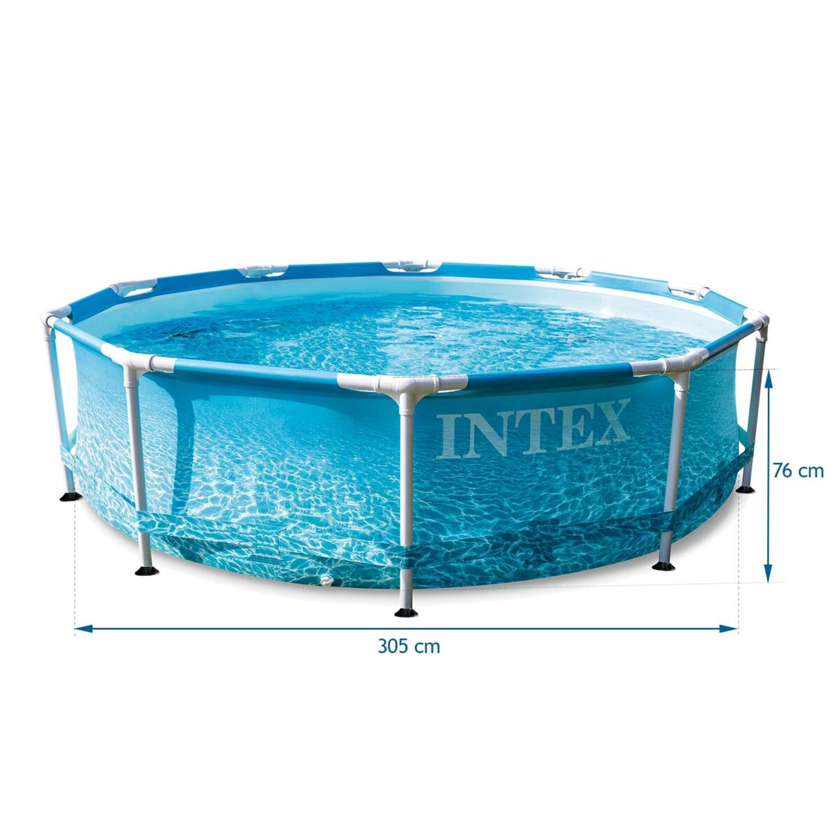 Basen stelażowy z pompą 305x76 Intex 28208-M