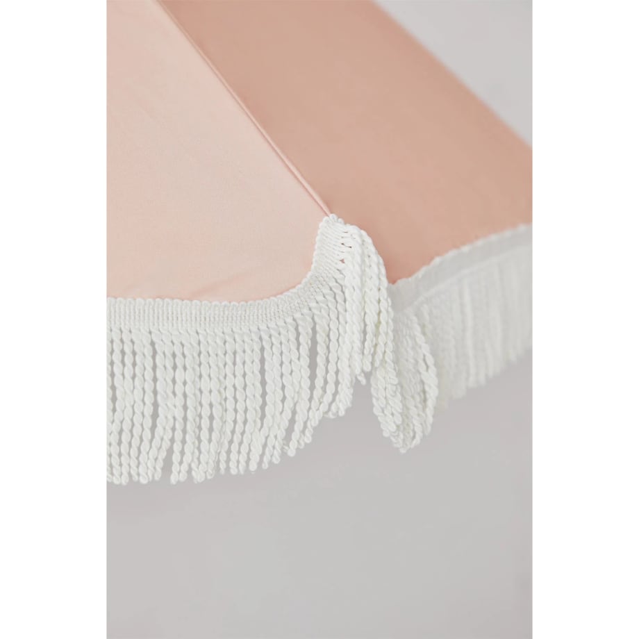 Parasol ogrodowy retro pudrowy róż Mika Ø175 cm