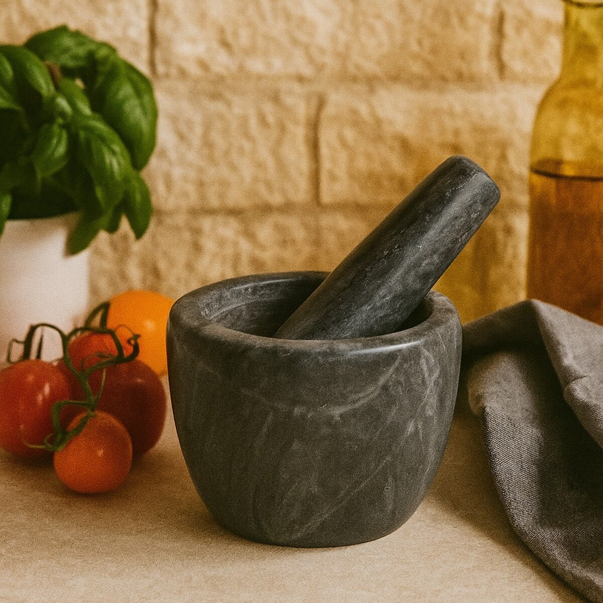 Moździerz marmurowy GAVI, Ø 12 cm
