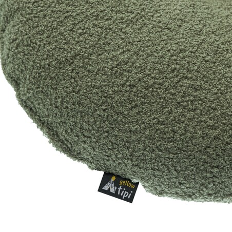 Poduszka Candy Dot, zielony, 37 cm, Boucle