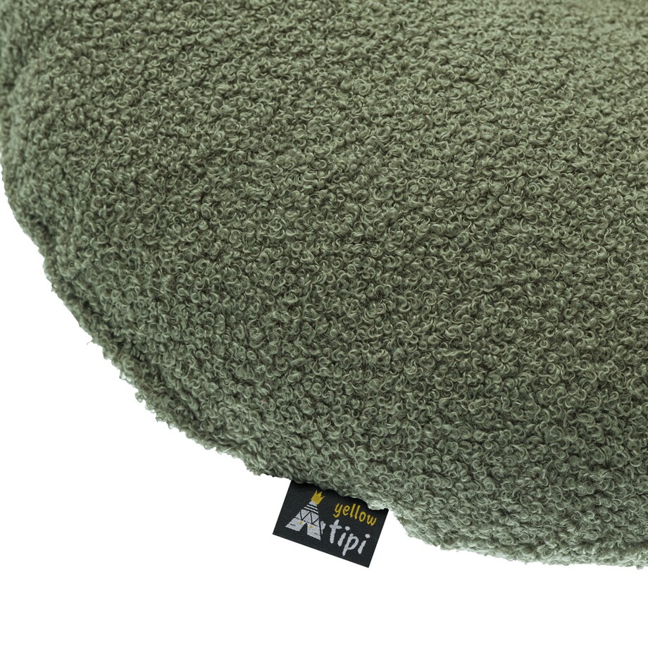 Poduszka Candy Dot, zielony, 37 cm, Boucle