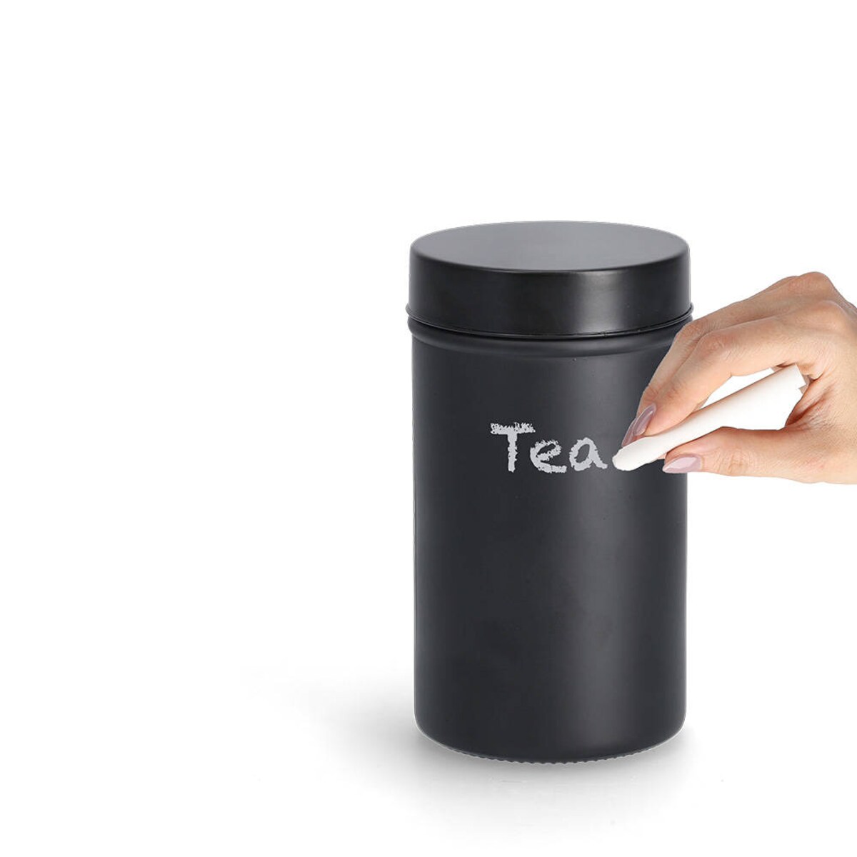 Słoik na przyprawy, metalowy