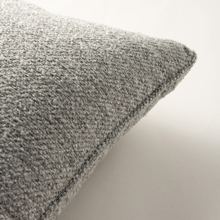 Poszewka Gabi na poduszkę 45x45 szary melanż