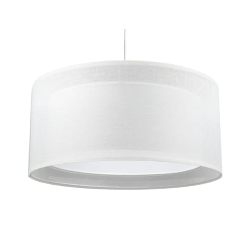 Lampa wisząca DUO LEN LIGHT 60 biała