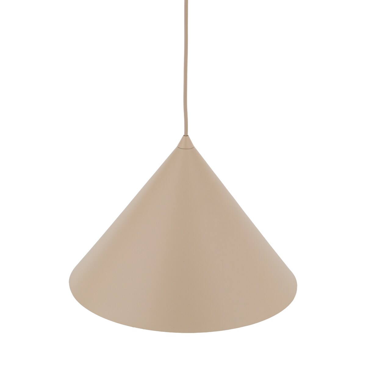 Lampa wisząca TK Lighting CONO SABIA L beżowa E27 regulowana wysokość 165 cm nowoczesna do salonu i jadalni