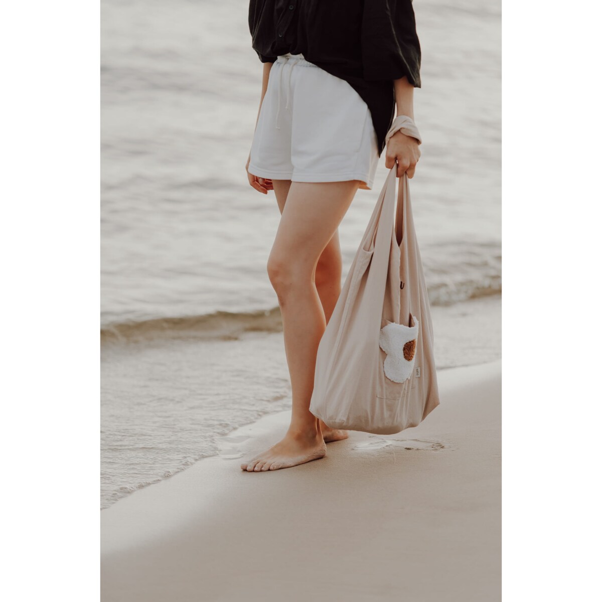 Shopper bag "mama" daisy