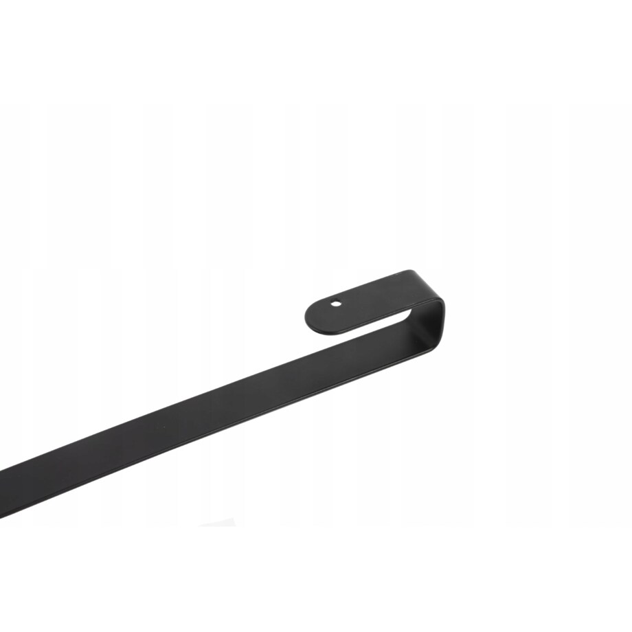 2 X Wieszak Łazienkowy Ścienny Do Łazienki Na Ręczniki Loft Czarny 60Cm