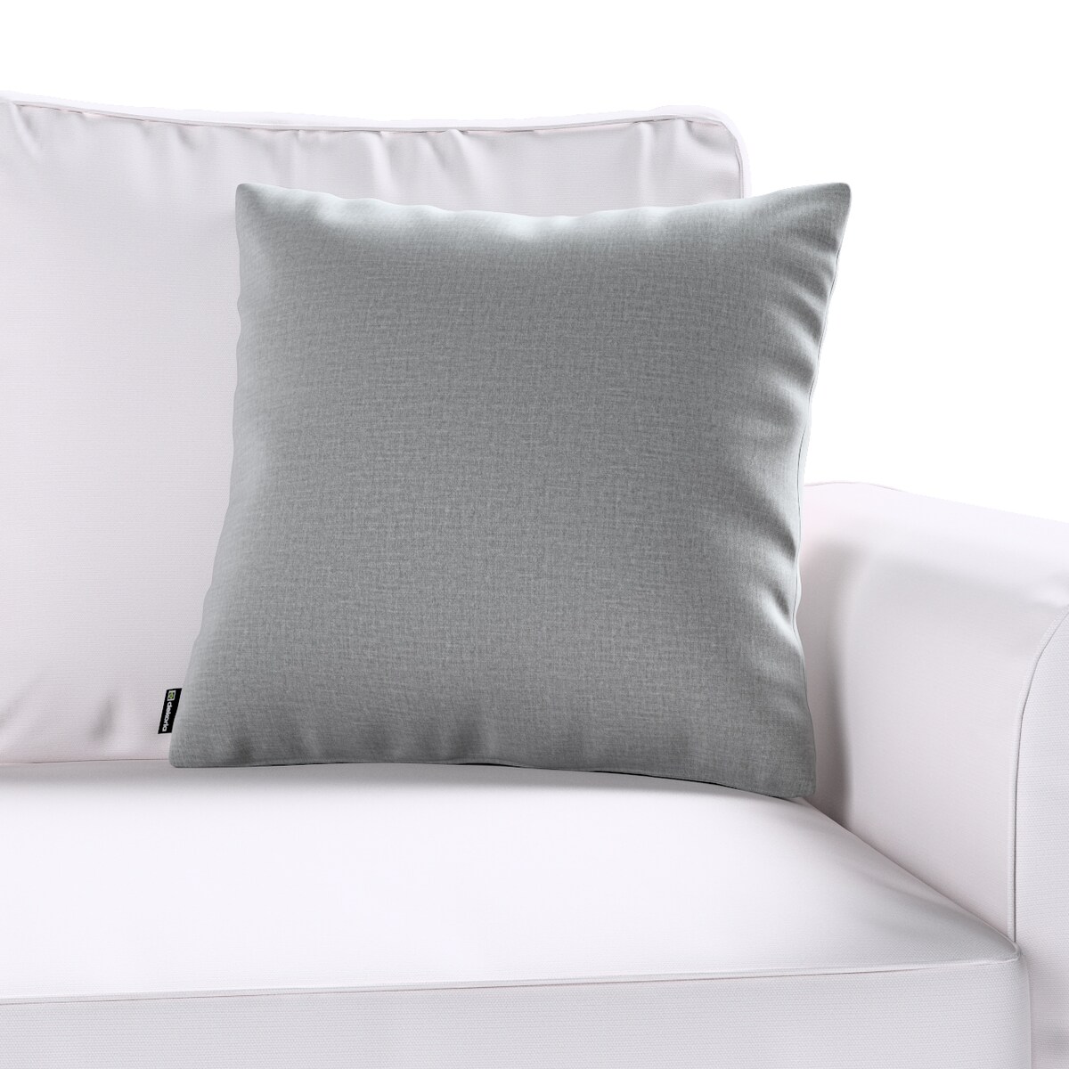 Poszewka Kinga na poduszkę 43x43 ciemno szary welwet