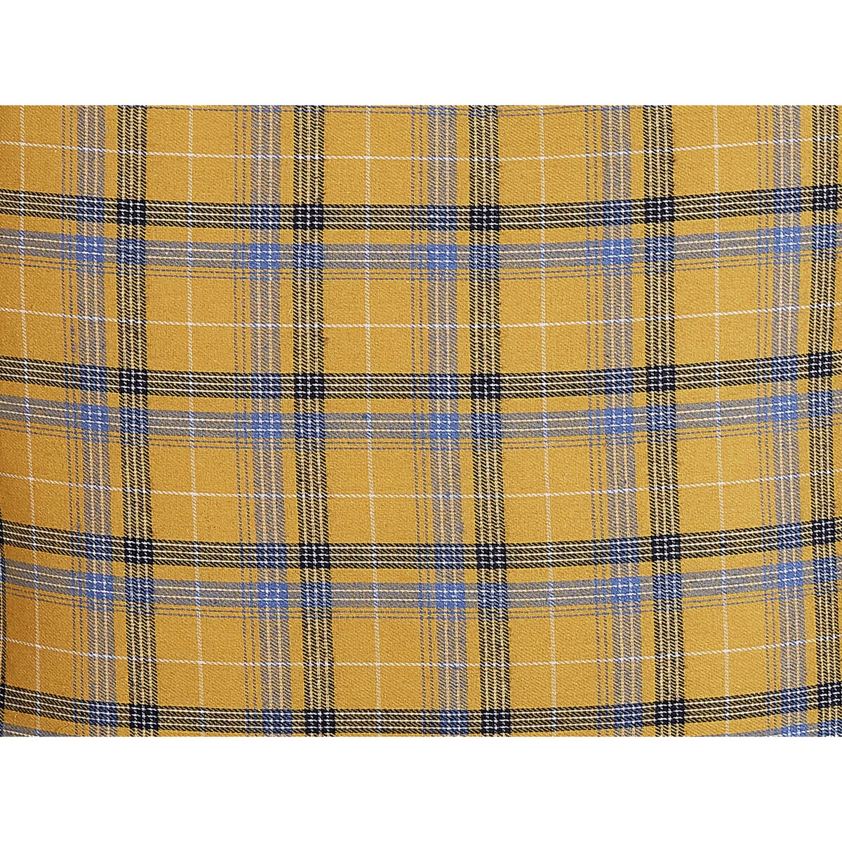 2 poduszki dekoracyjne w kratę 45 x 45 cm wielokolorowe DICENTRA