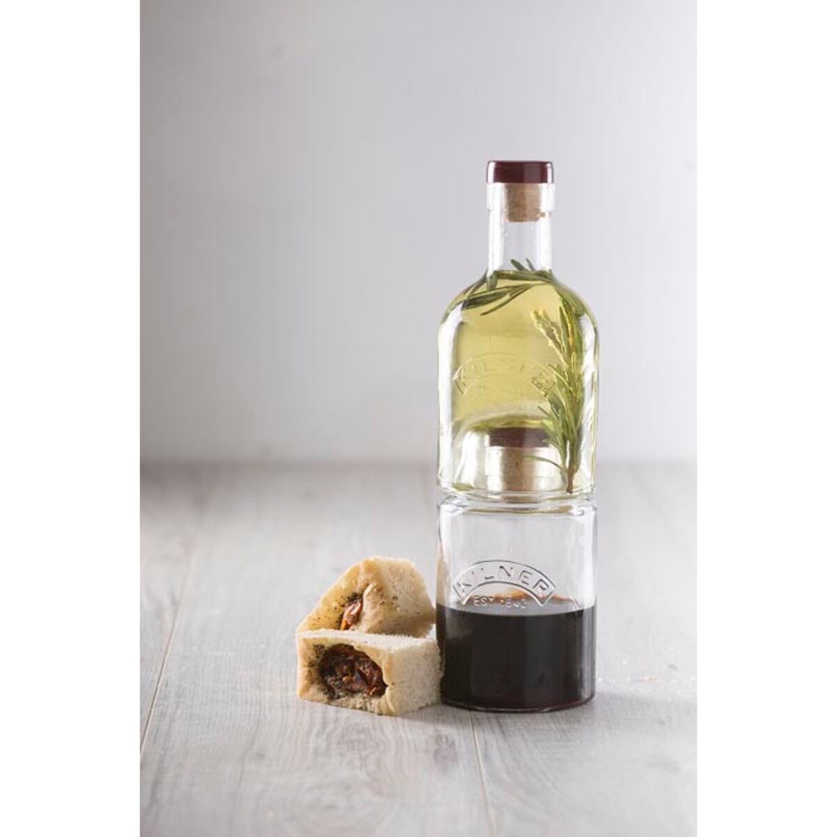 Zestaw 2 butelek do przechowywania, 330-350 ml, Kilner