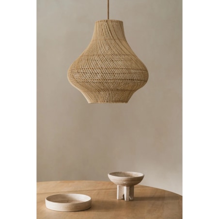 Lampa wisząca, rattanowa Magali Ø50 cm