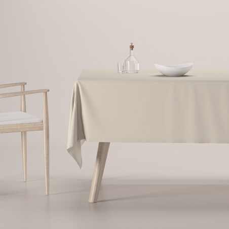 Obrus prostokątny 130 x 210 cm naturalny len