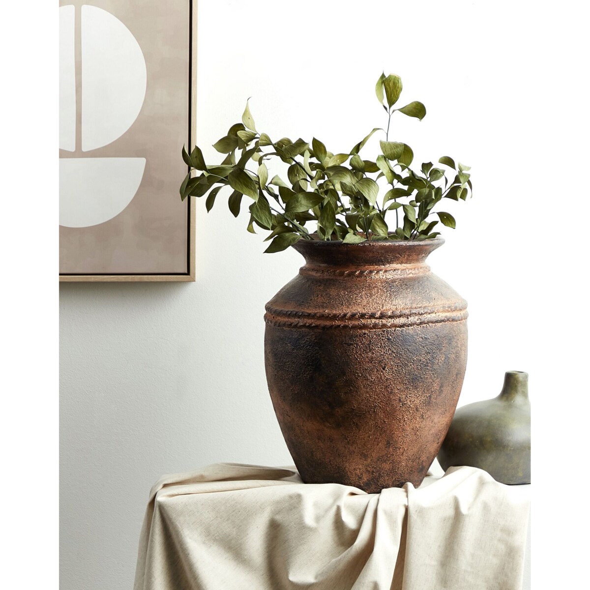 Terakota Wazon dekoracyjny 40 Miedziany PUCHONG