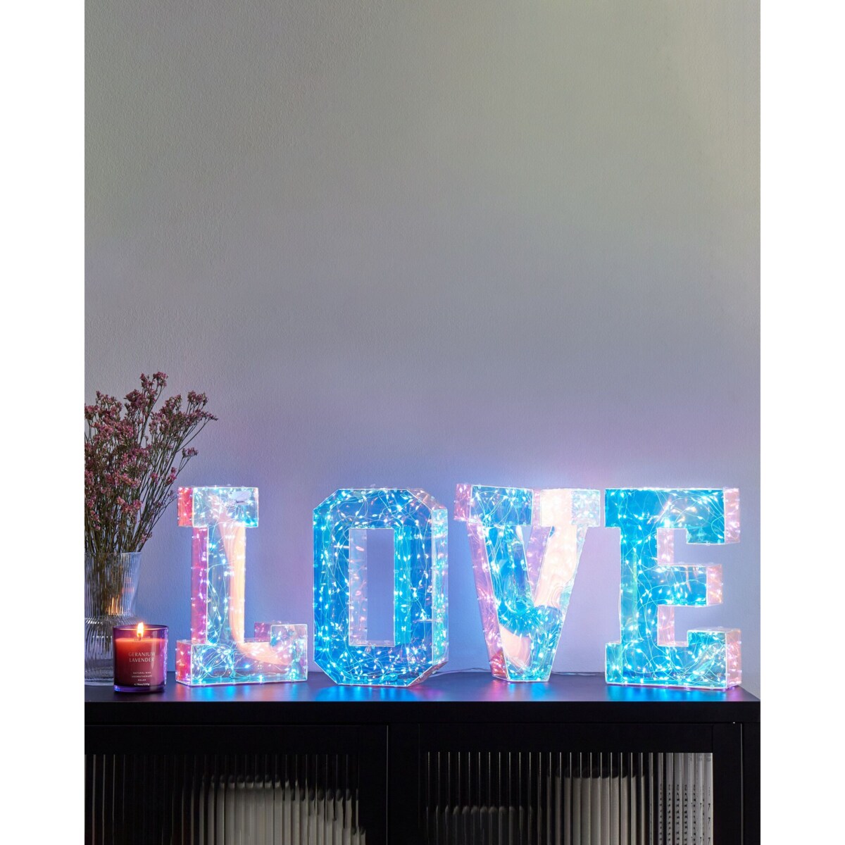 Napis podświetlany LED wielokolorowy PROCYON