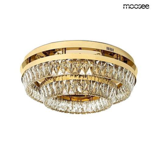 MOOSEE lampa sufitowa / plafon SAVOY 2 złota