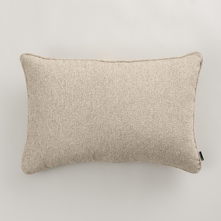 Poszewka Gabi na poduszkę prostokątna 60x40 beżowy melanż