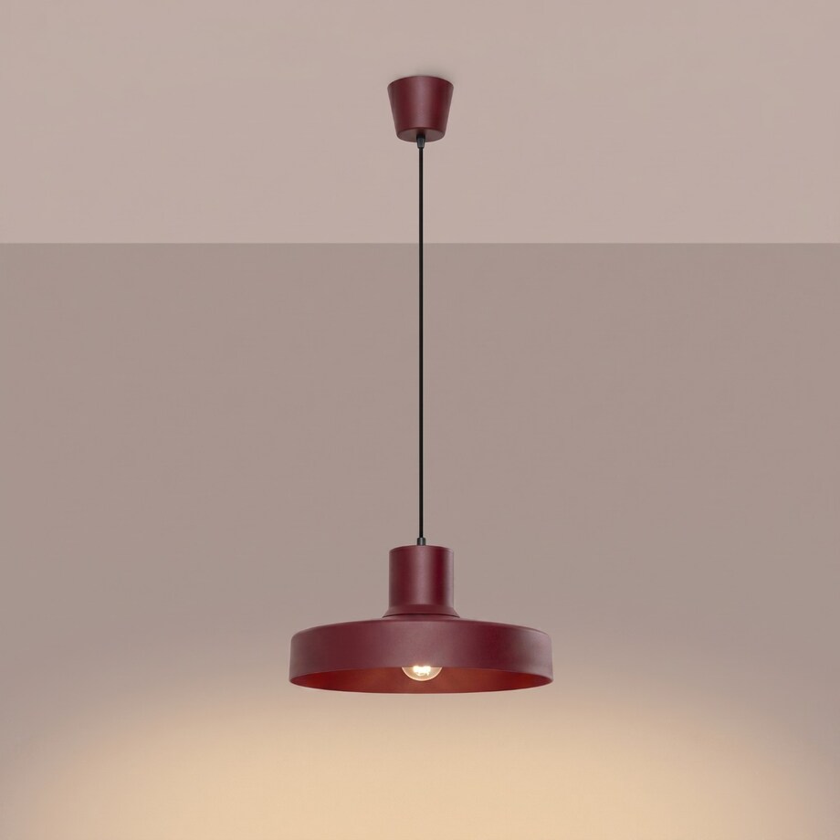 Lampa wisząca BILO burgund