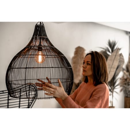 Lampa wisząca Bob czarny Monnarita