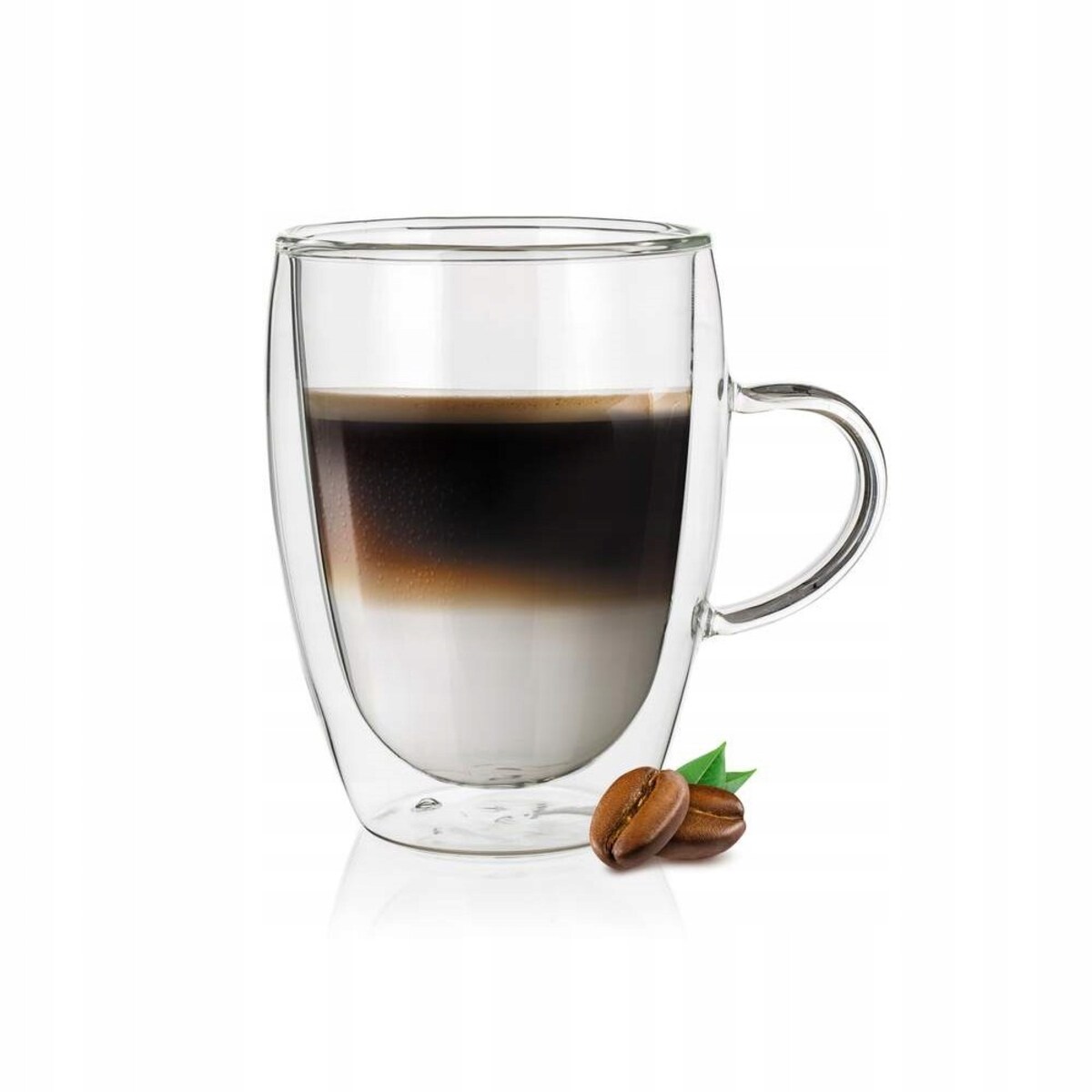 SZKLANKA 350 ml kubek termiczny na kawę herbatę podwójna ścianka doblo