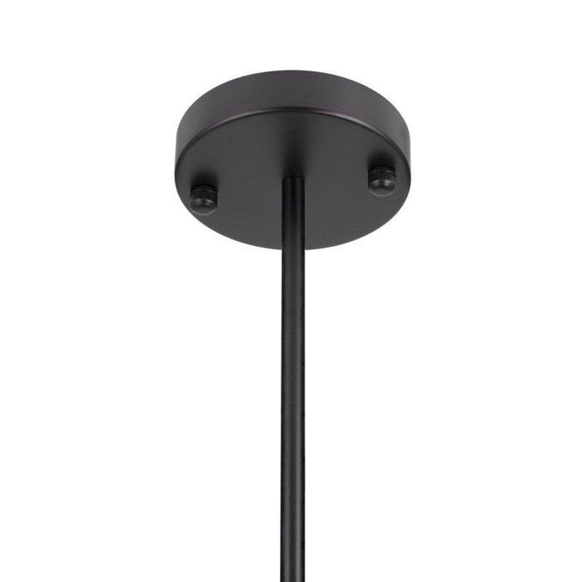 Zwisowa lampa do salonu Venus ST-5025-2 SMOKE Step balls przydymiona czarna