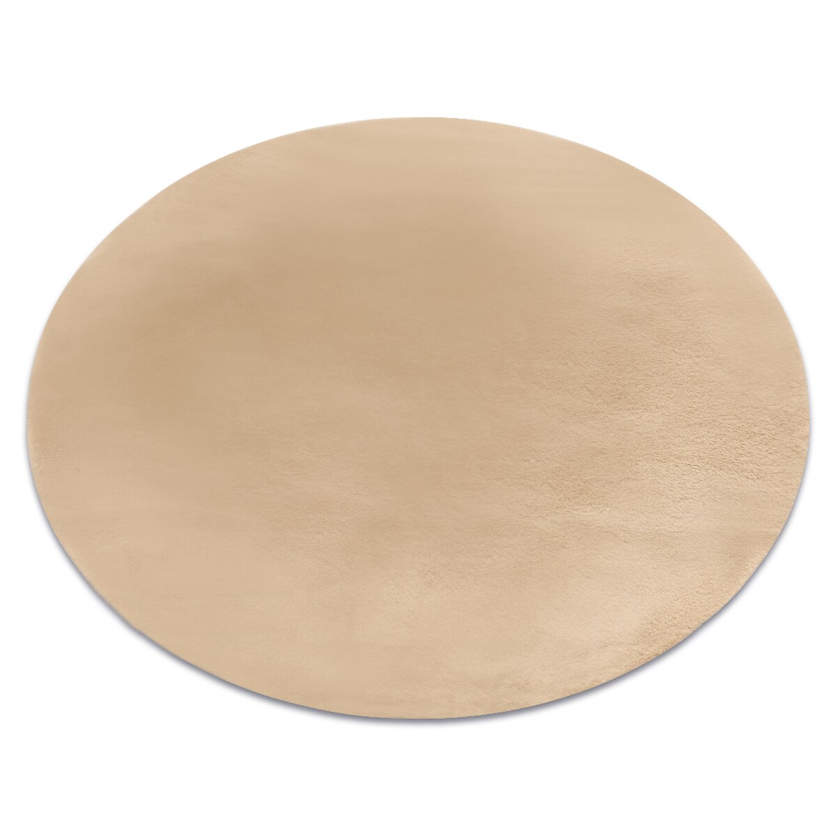 Dywan BUNNY koło macchiato ciemny beż koło 160 cm