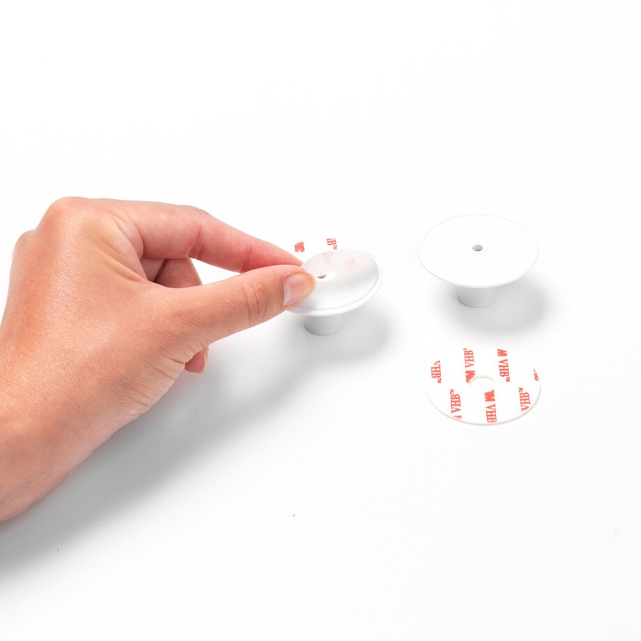 Haczyki na ręczniki 2 szt. ReNew białe 280344